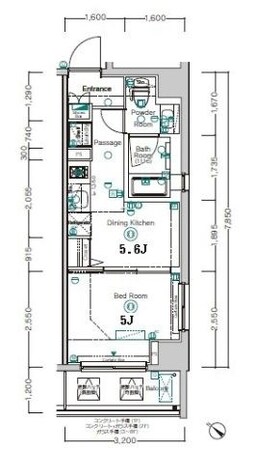 長原駅 徒歩2分 1階の物件間取画像